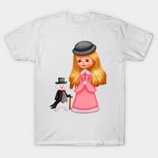 Lady with a dog T-Shirt